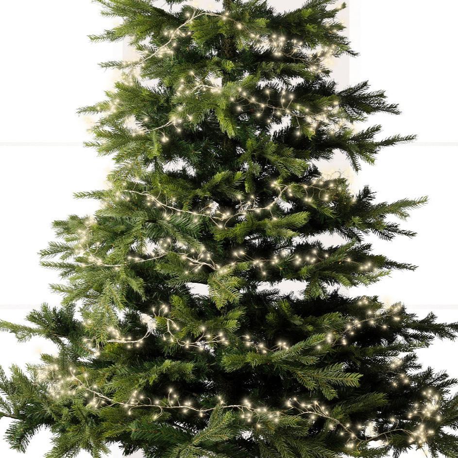 Micro LED compact lights 8 function twinkle effect outdoor 960 lights  - warm white - WowCornwall