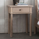 Winnard 1 Drawer Bedside 500x400x634mm - WowCornwall