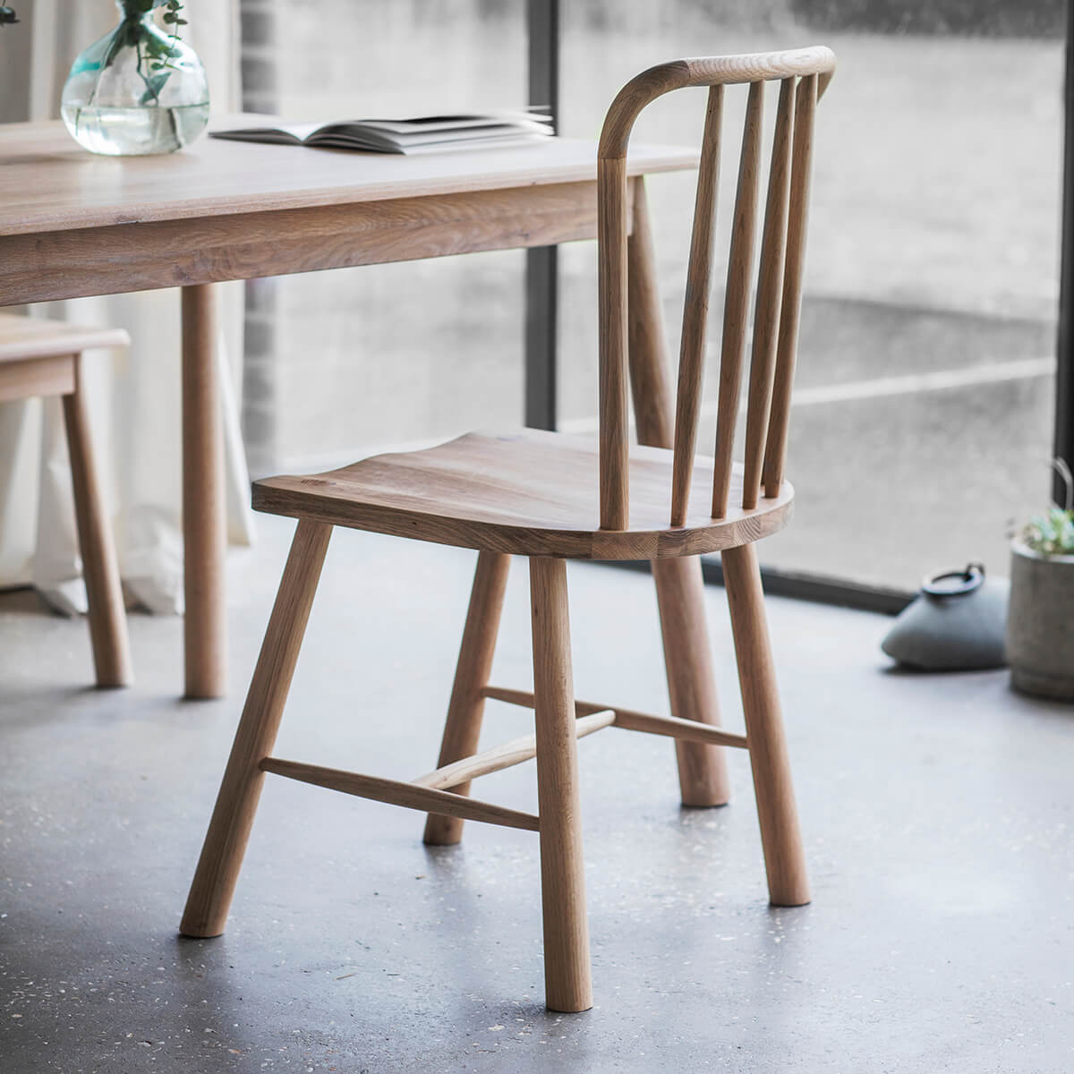 Winnard Dining Chair 450x455x920mm (2pk) - WowCornwall