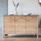 Winnard 3 Door 3 Drawer Sideboard 1400x475x850mm - WowCornwall