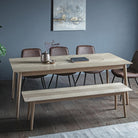 Ives Extending Dining Table 2000/2520x900x760mm - WowCornwall