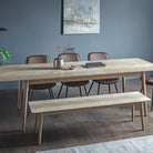 Ives Extending Dining Table 2000/2520x900x760mm - WowCornwall