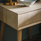 Ives 1 Drawer Side Table 500x450x600mm - WowCornwall