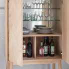 Ives 2 Door Cocktail Cabinet 850x430x1570mm - WowCornwall