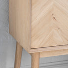 Ives 2 Door Cocktail Cabinet 850x430x1570mm - WowCornwall