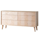 Ives 6 Drawer Chest 1340x450x700mm - WowCornwall