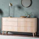 Ives 6 Drawer Chest 1340x450x700mm - WowCornwall