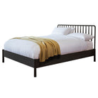 Winnard 4'6" Spindle Bed Black - WowCornwall