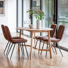 Mawes Oval Dining Table 1800x1000x760mm - WowCornwall