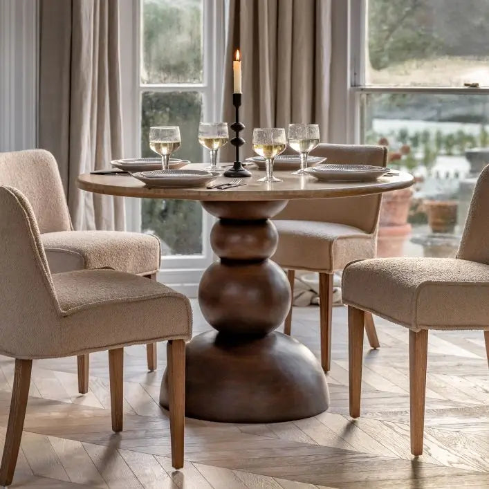 Sculpt Round Dining Table - WowCornwall