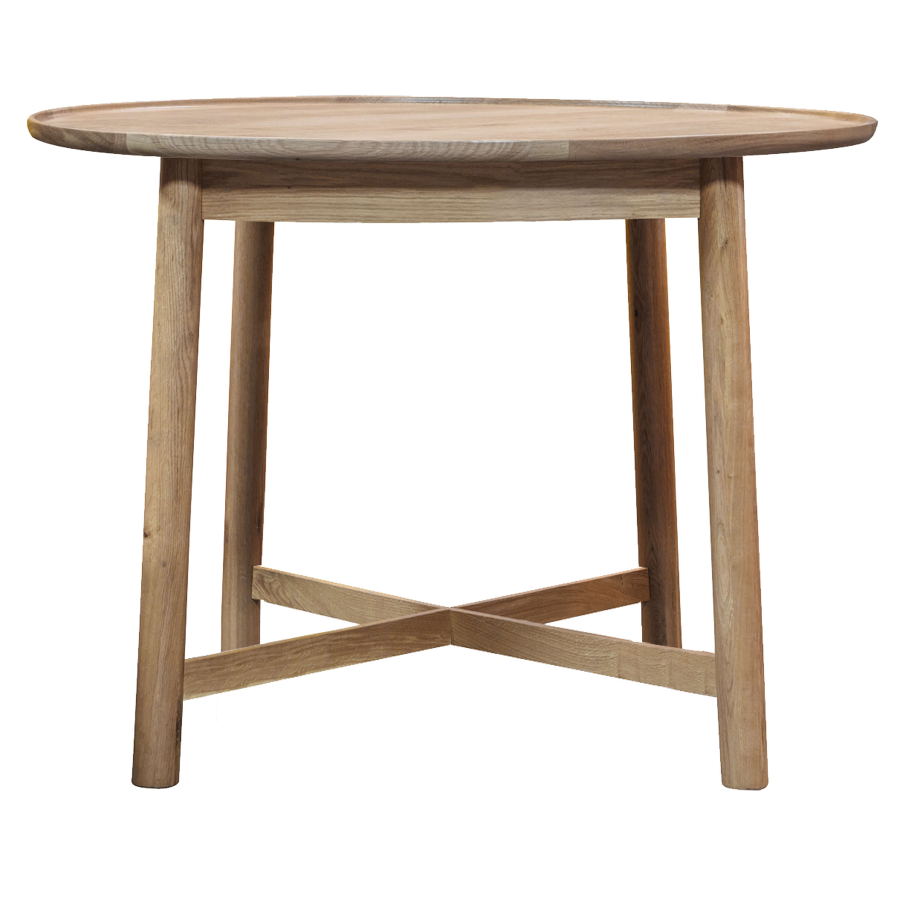 Lundy Round Dining Table 900x900x750mm - WowCornwall