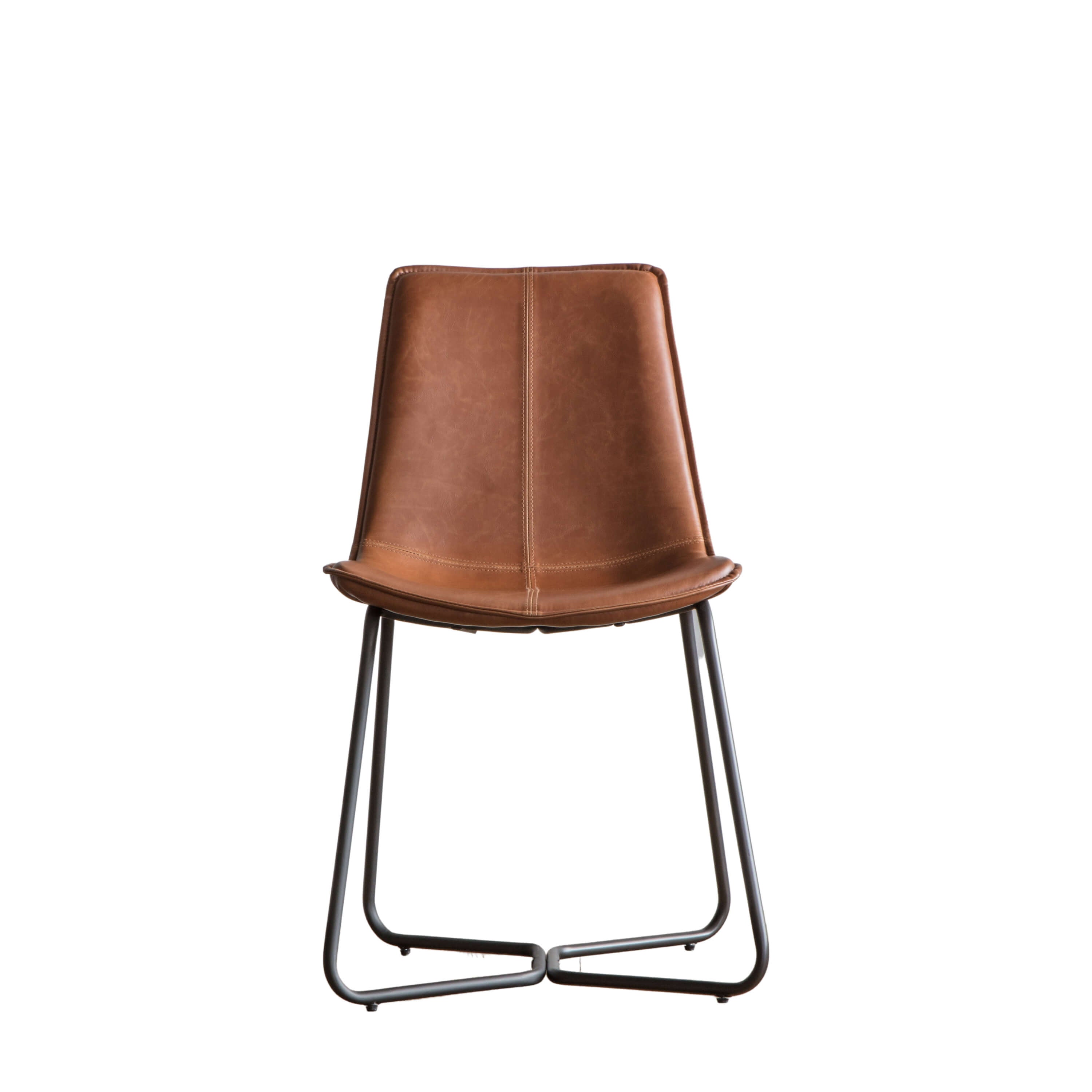 Hawking Chair Brown (2pk) 490x550x860mm - WowCornwall