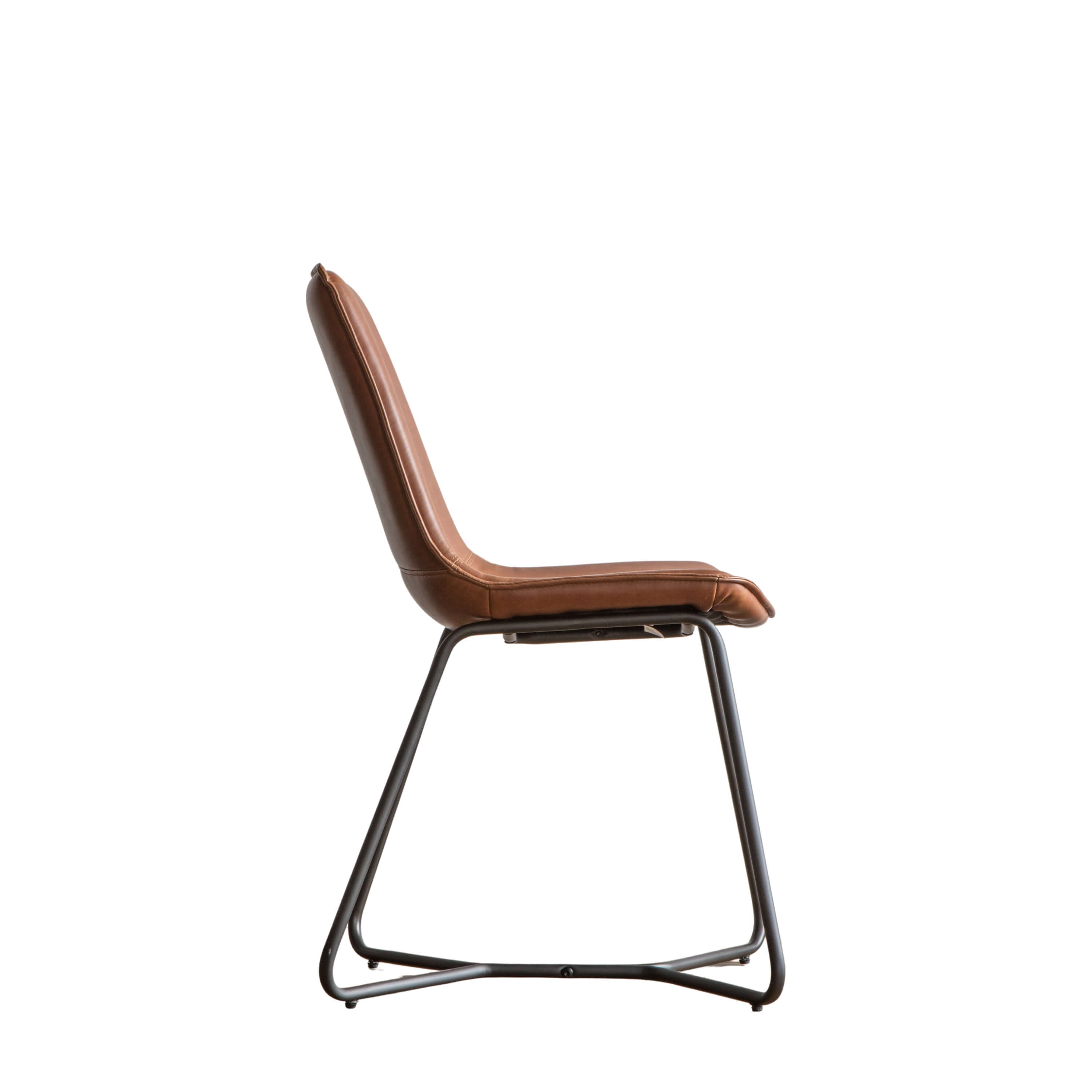 Hawking Chair Brown (2pk) 490x550x860mm - WowCornwall