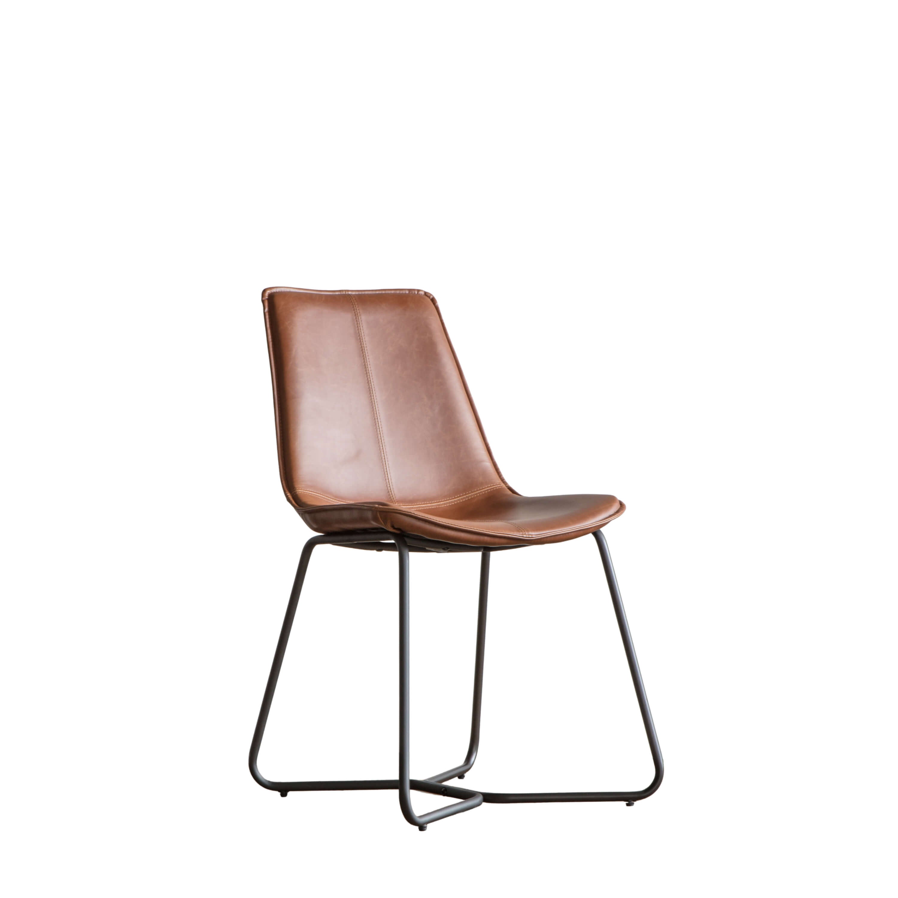 Hawking Chair Brown (2pk) 490x550x860mm - WowCornwall