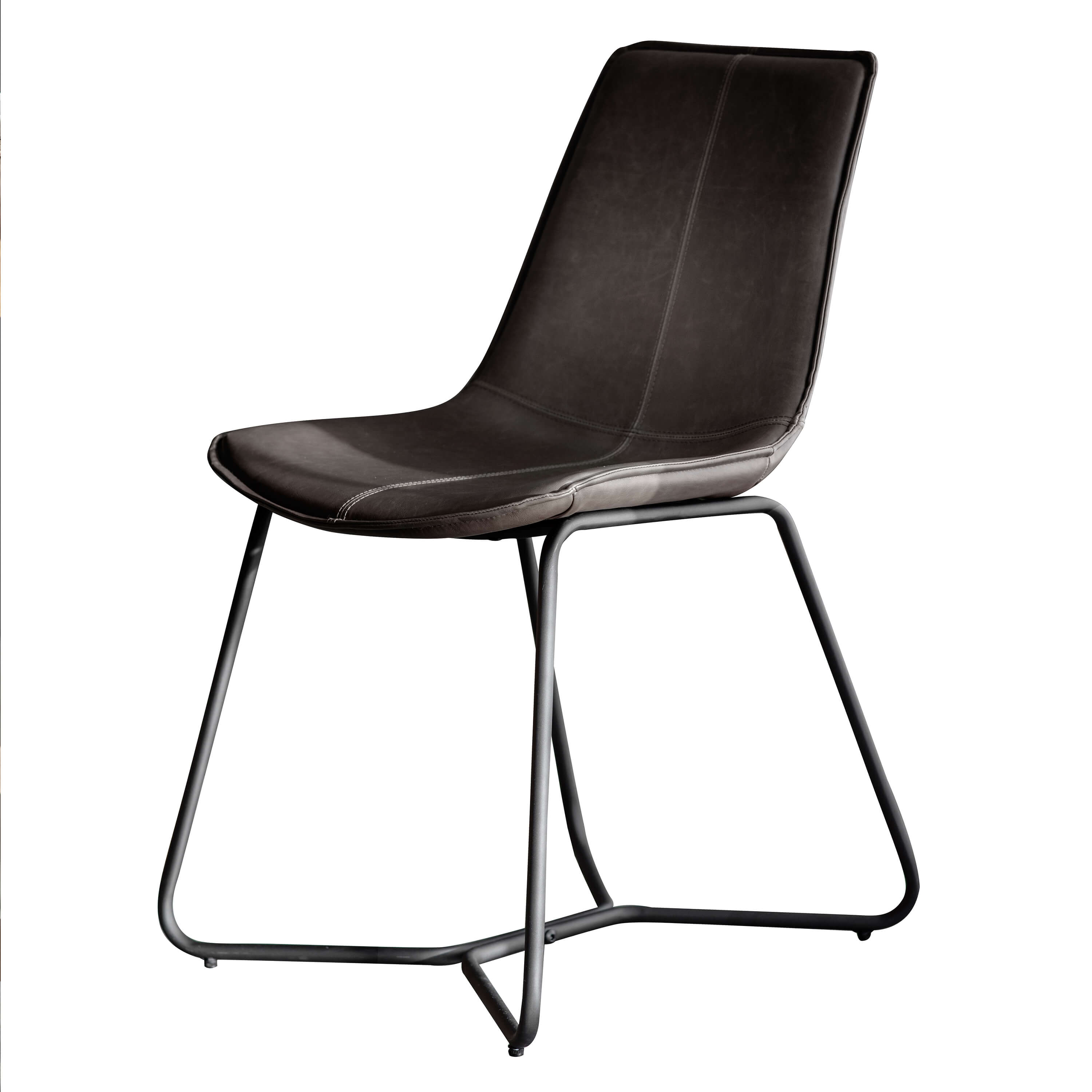 Hawking Chair Charcoal (2pk) 490x550x860mm - WowCornwall