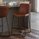 Hawking Stool Brown (2pk) 480x550x975mm - WowCornwall