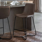 Hawking Stool Ember (2pk) 480x550x975mm - WowCornwall