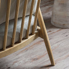 Reliant Armchair Natural Linen 620x830x880mm - WowCornwall