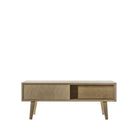 Ives 2 Drawer Coffee Table 1000x650x398mm - WowCornwall