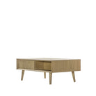 Ives 2 Drawer Coffee Table 1000x650x398mm - WowCornwall