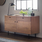 Isaac 2 Drawer 2 Door Sideboard 1310x450x720mm - WowCornwall