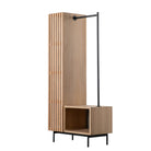 Isaac Open Wardrobe 800x450x1750mm - WowCornwall