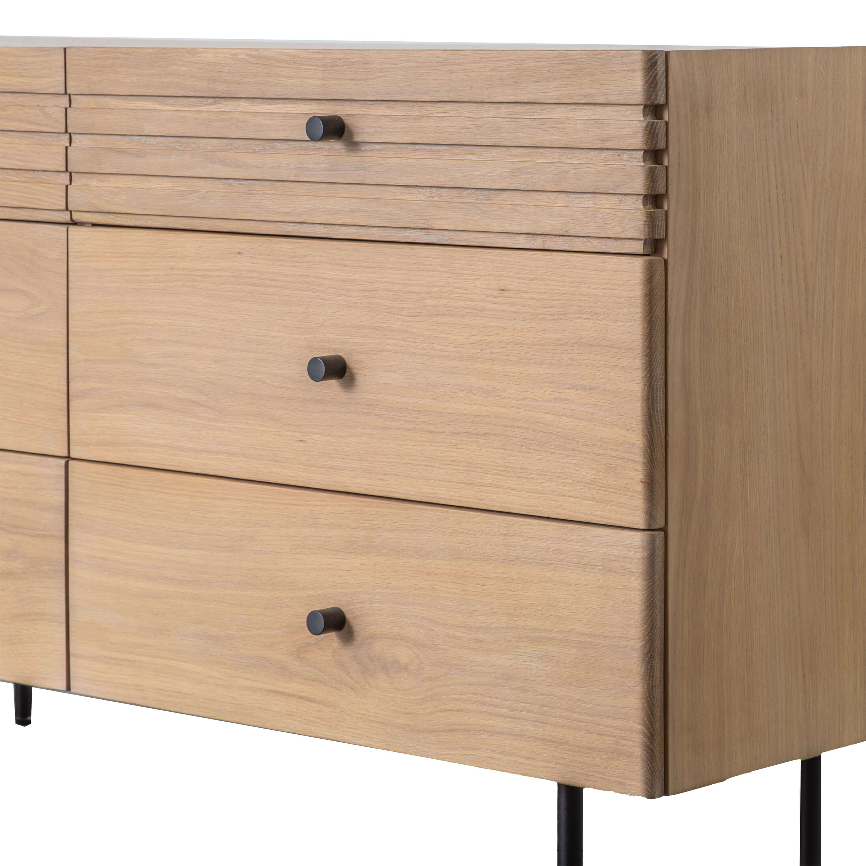 Isaac 6 Drawer Chest 1310x450x720mm - WowCornwall