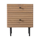 Isaac 2 Drawer Bedside 450x400x550mm - WowCornwall