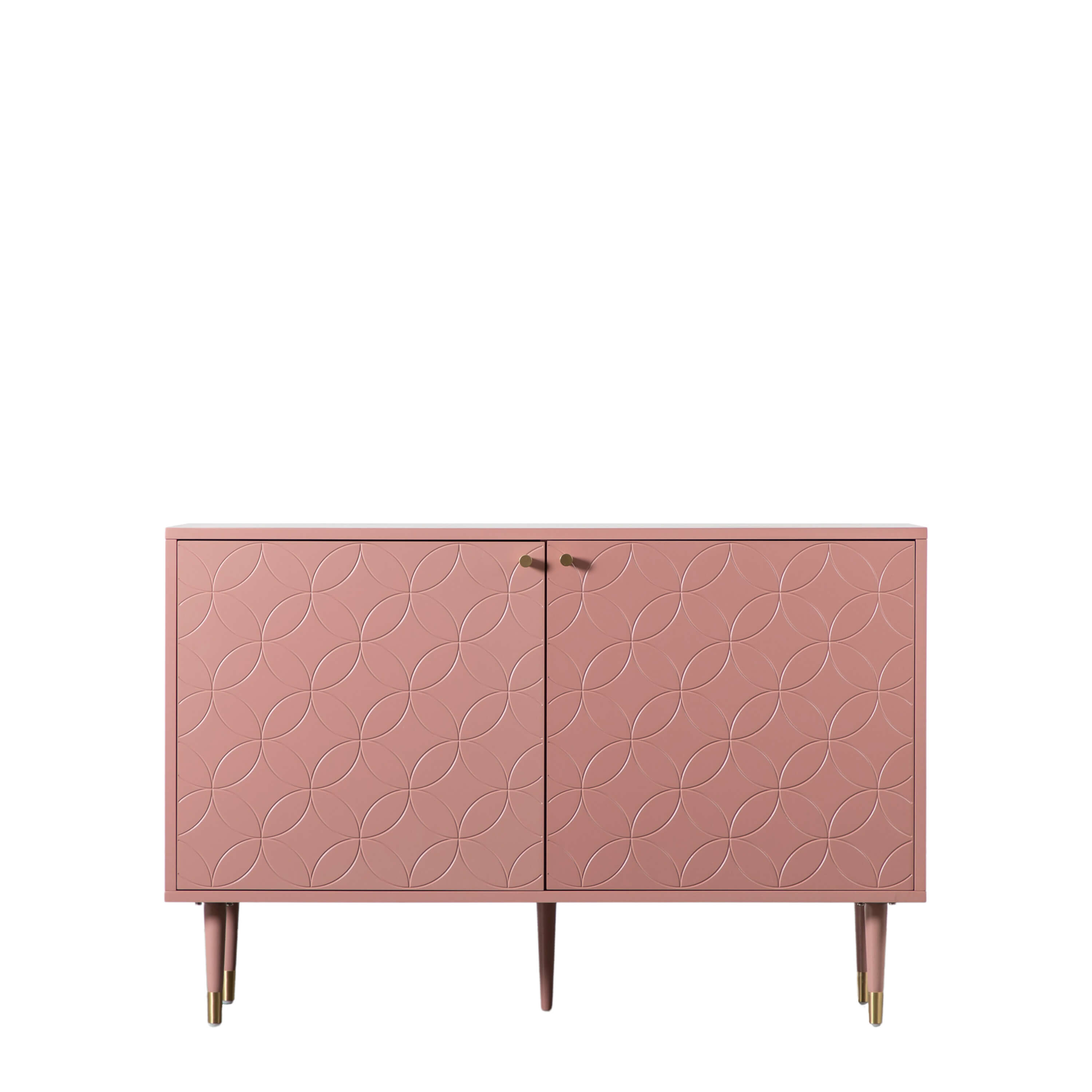 Holbrook 2 Door Cabinet Pink 1200x400x790mm - WowCornwall