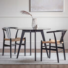 Haven Round Dining Table Black