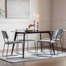 Haven Rectangle Dining Table Black