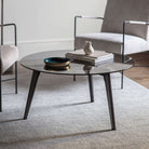 Haven Round Coffee Table Black