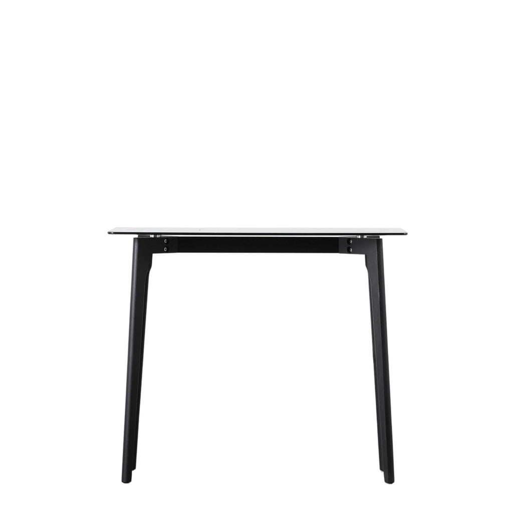 Blair Console Table Black 900x380x750mm - WowCornwall