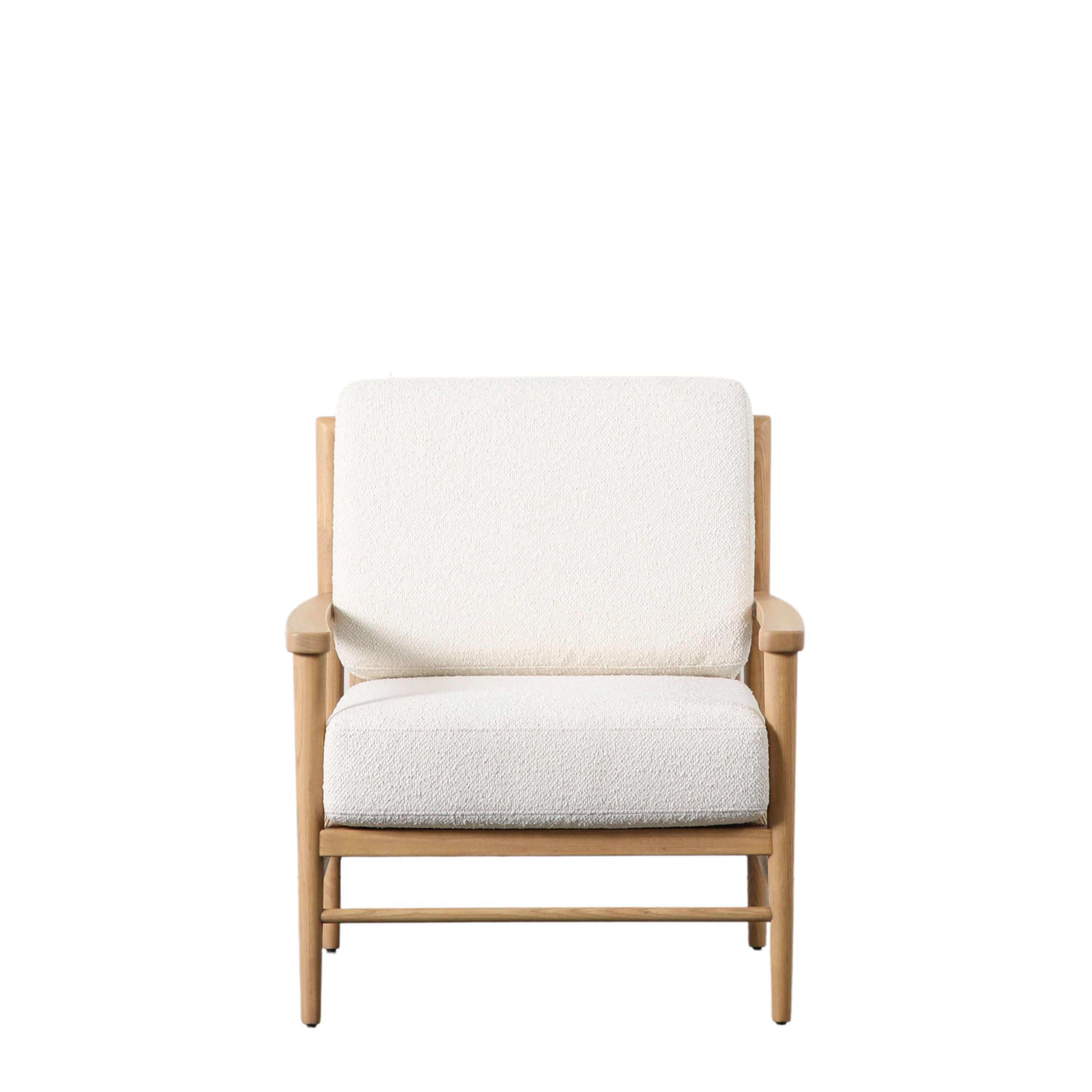 Odesa Armchair Cream - WowCornwall