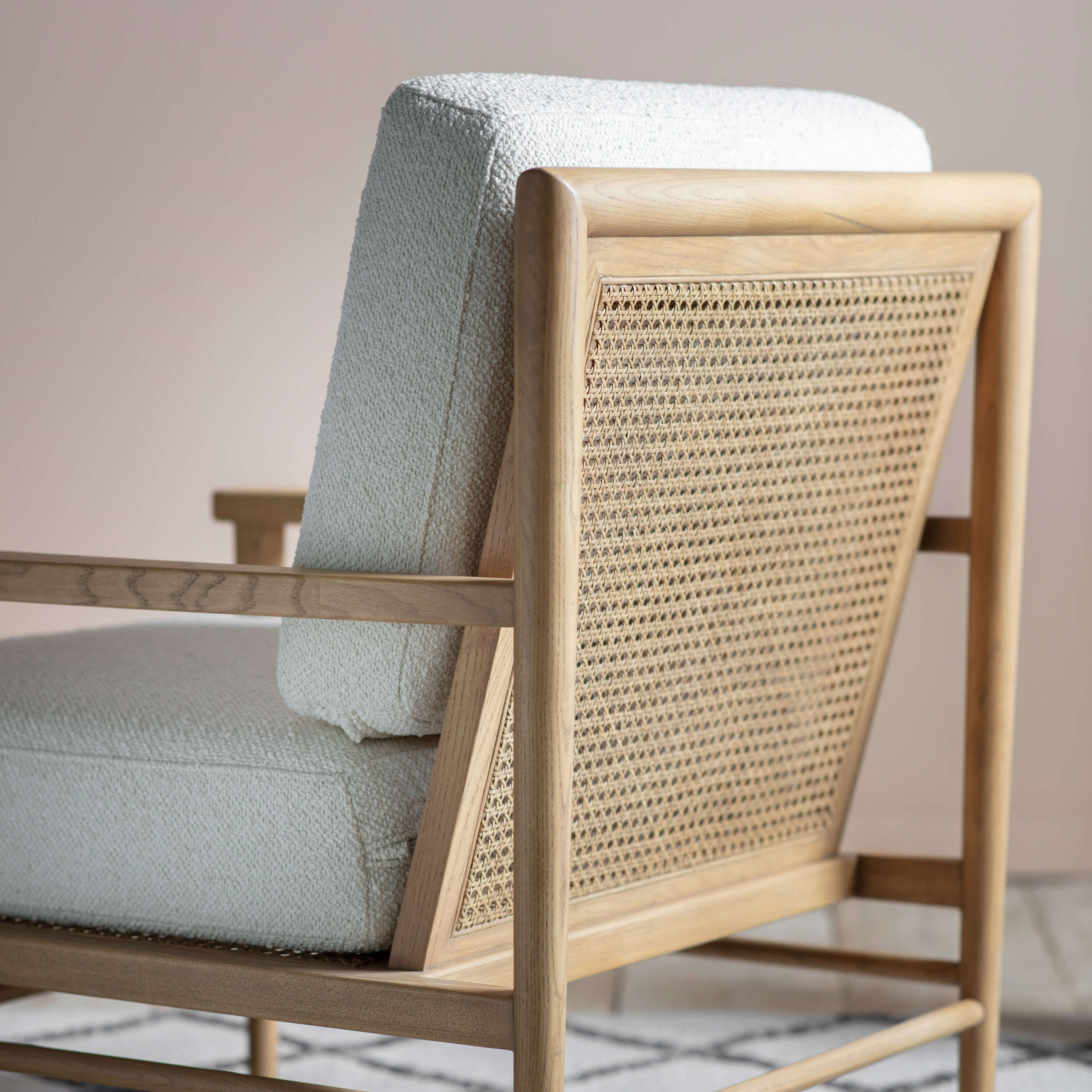 Odesa Armchair Cream - WowCornwall