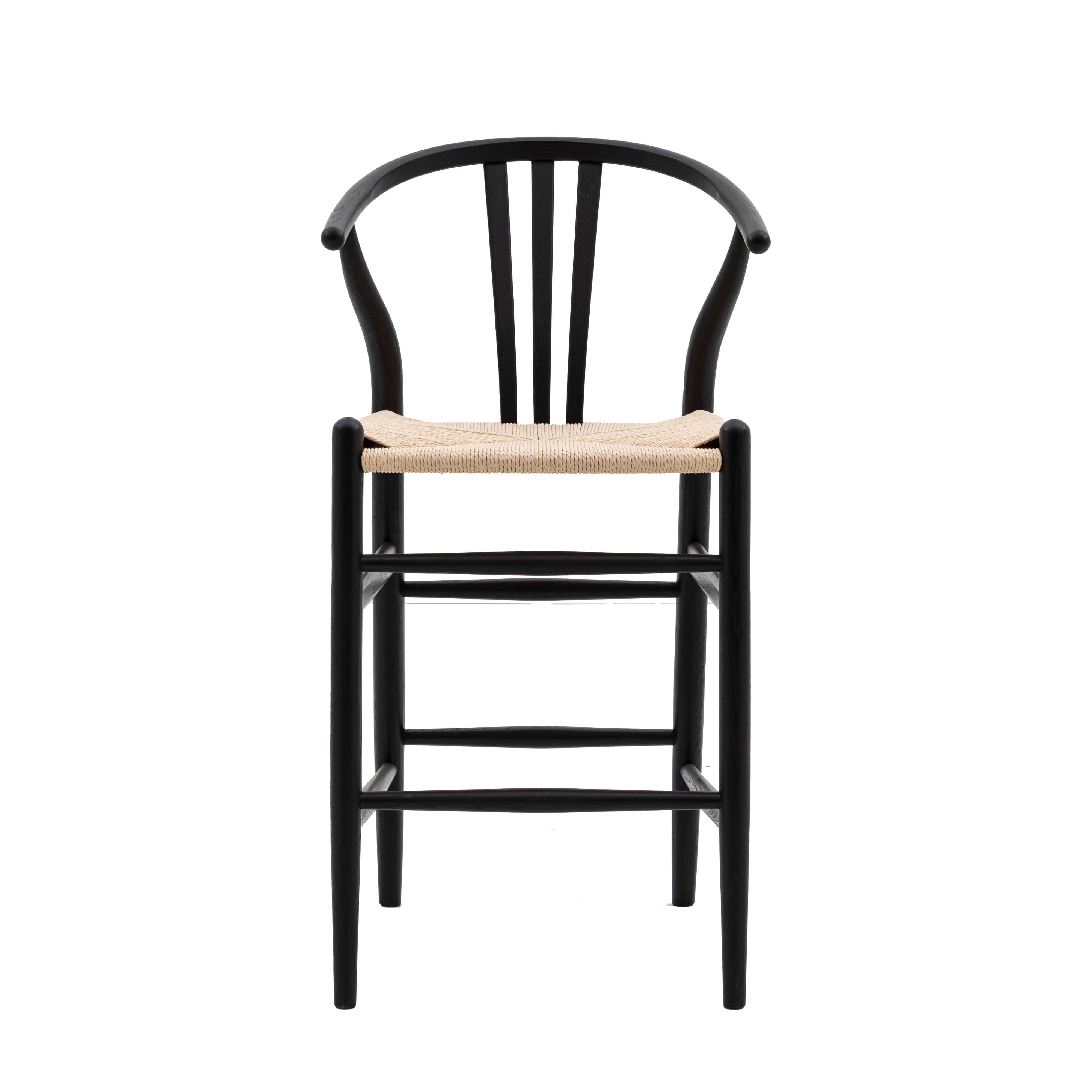 Whitney Bar Stool Black (2pk) - WowCornwall