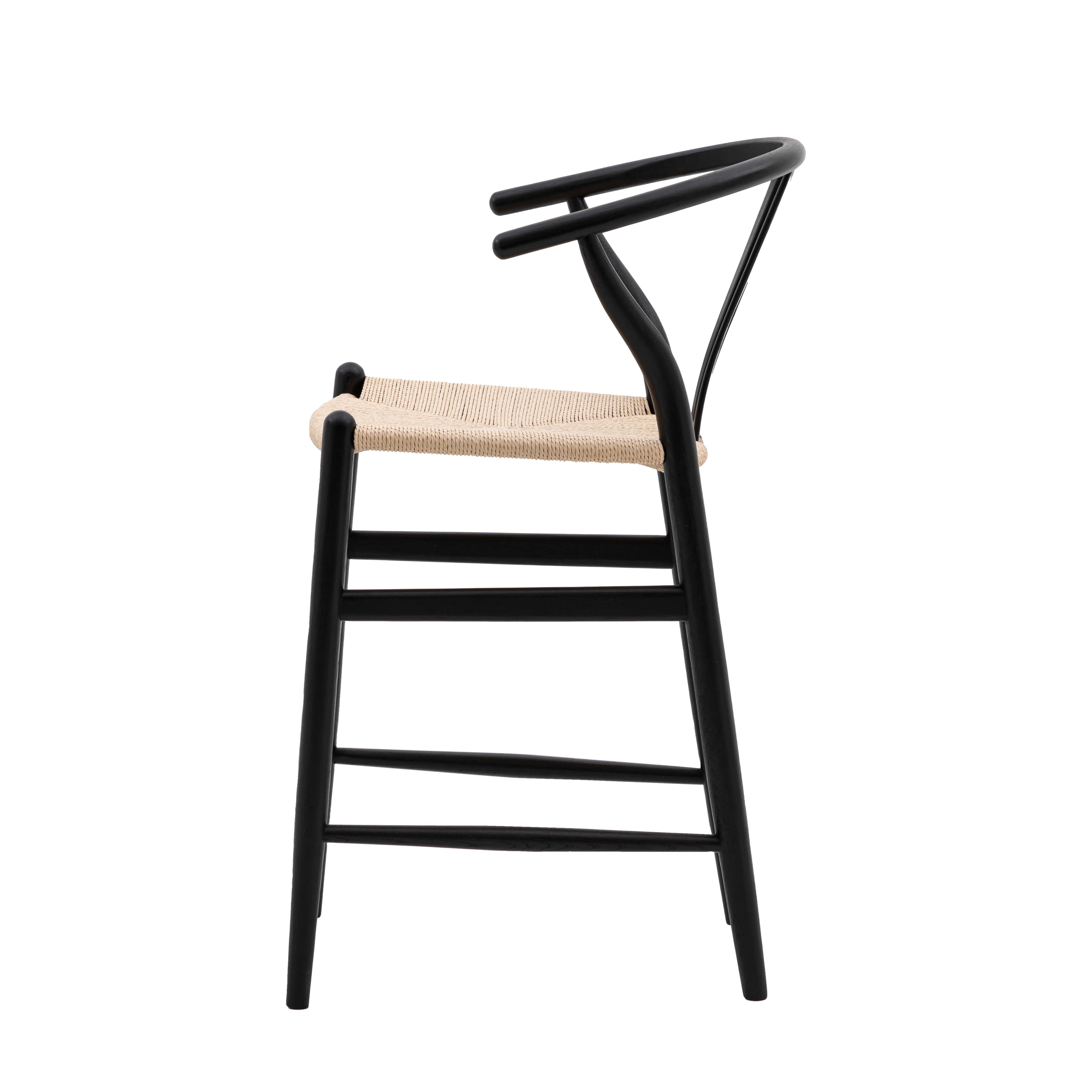 Whitney Bar Stool Black (2pk) - WowCornwall