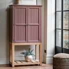 Newlyn 2 Door Cupboard Clay 900x450x1700mm - WowCornwall