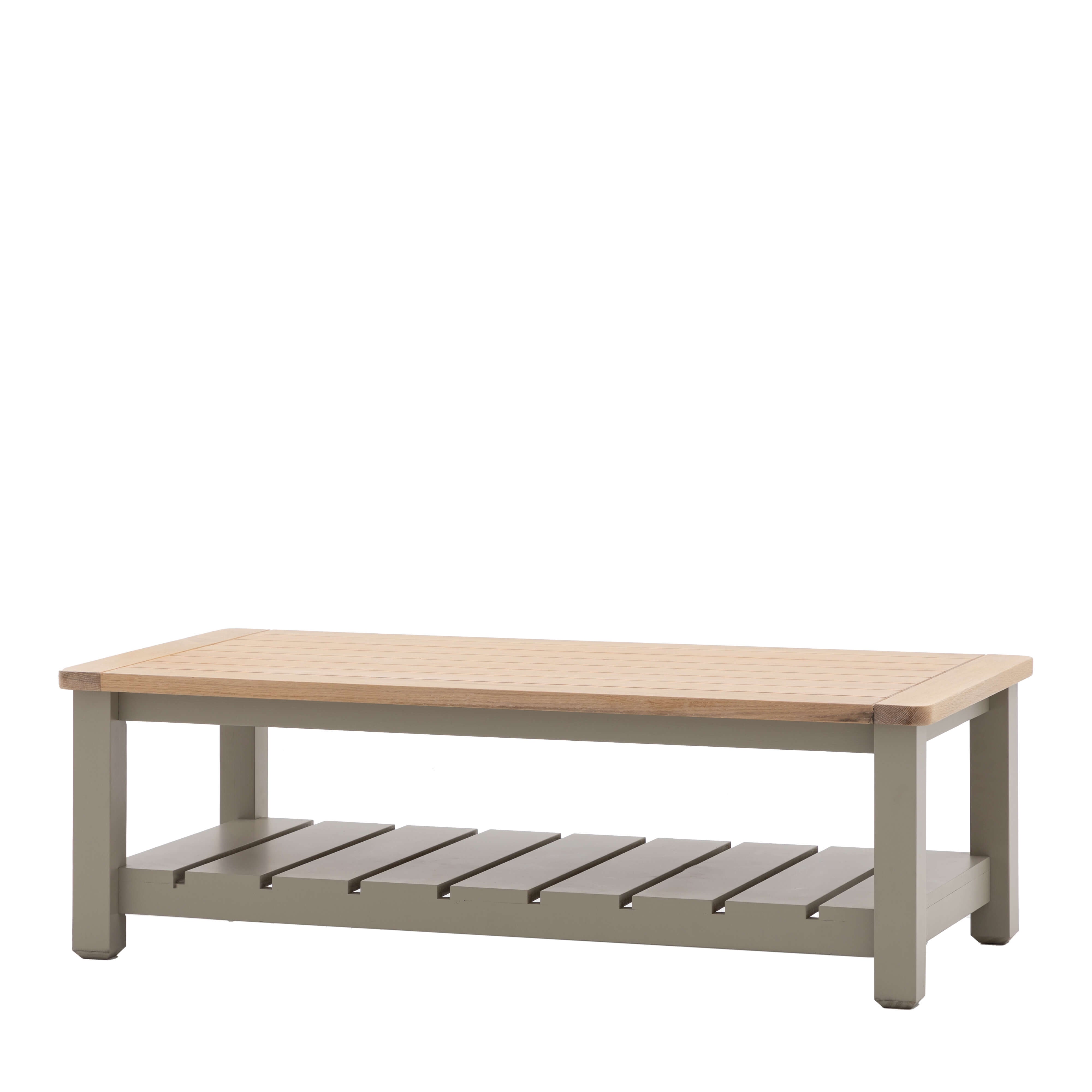 Newlyn Coffee Table Prairie 1200x600x400mm - WowCornwall