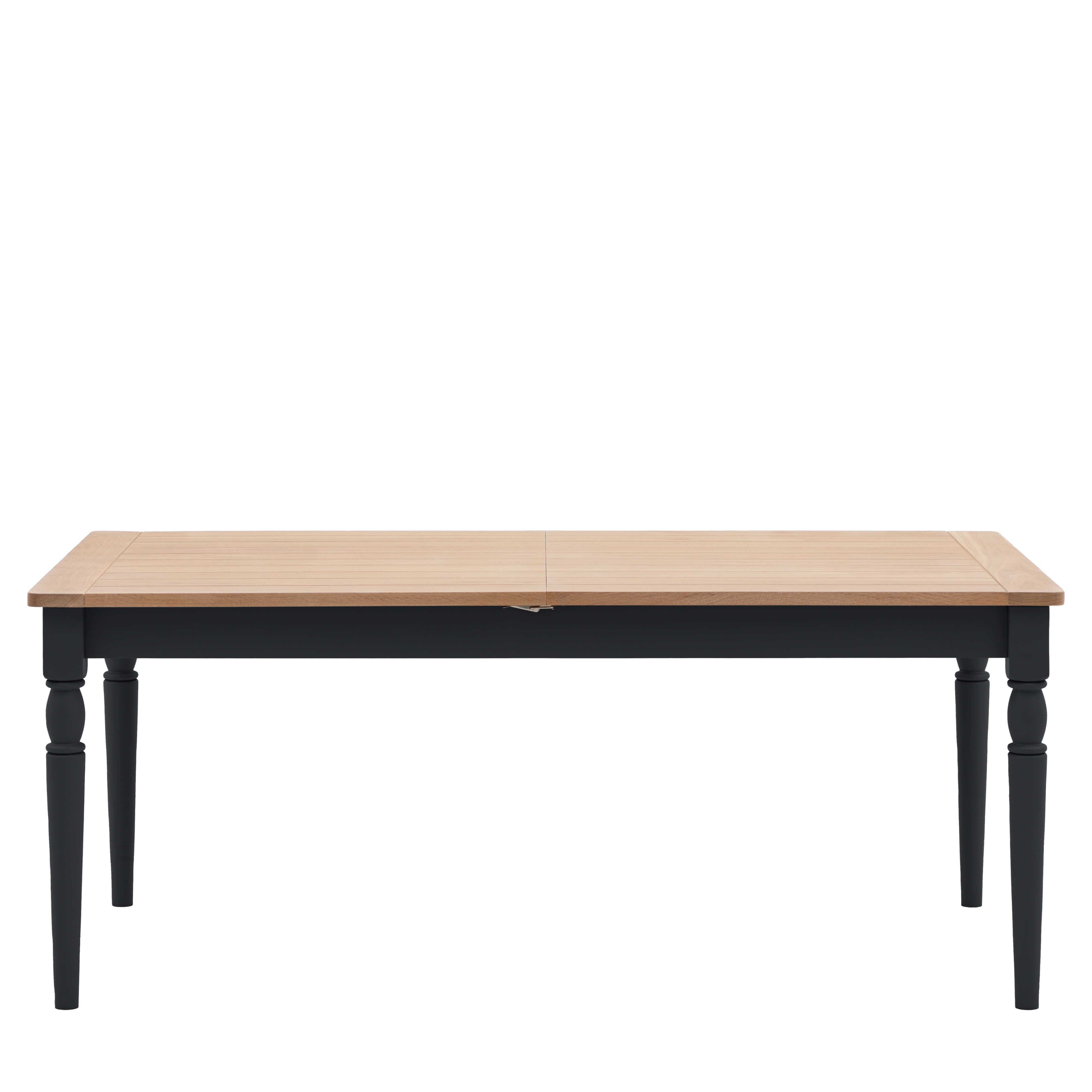 Newlyn Extending Dining Table Meteor 1800/2300x950x750mm - WowCornwall