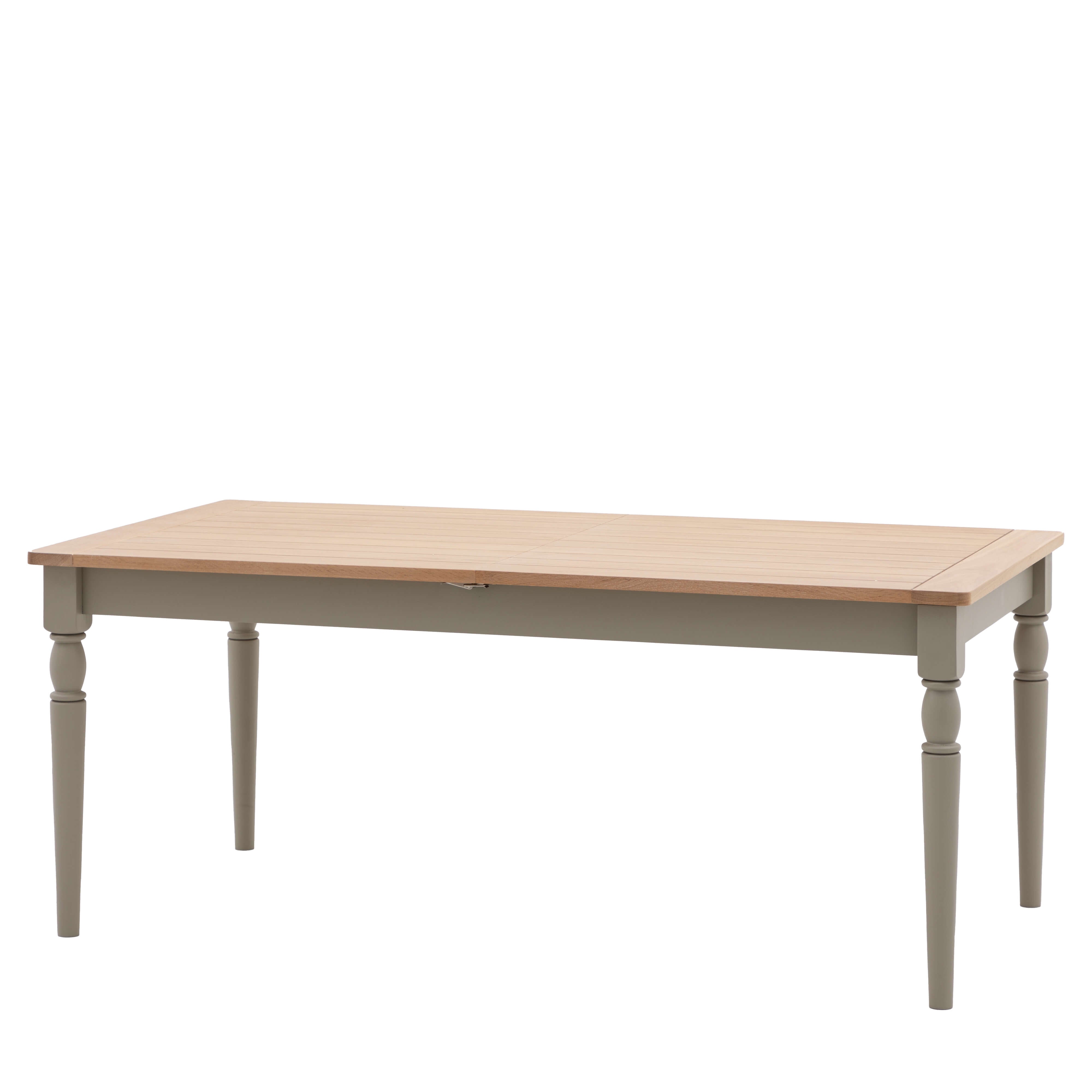 Newlyn Ext Dining Table Prairie 1800/2300x950x750mm - WowCornwall