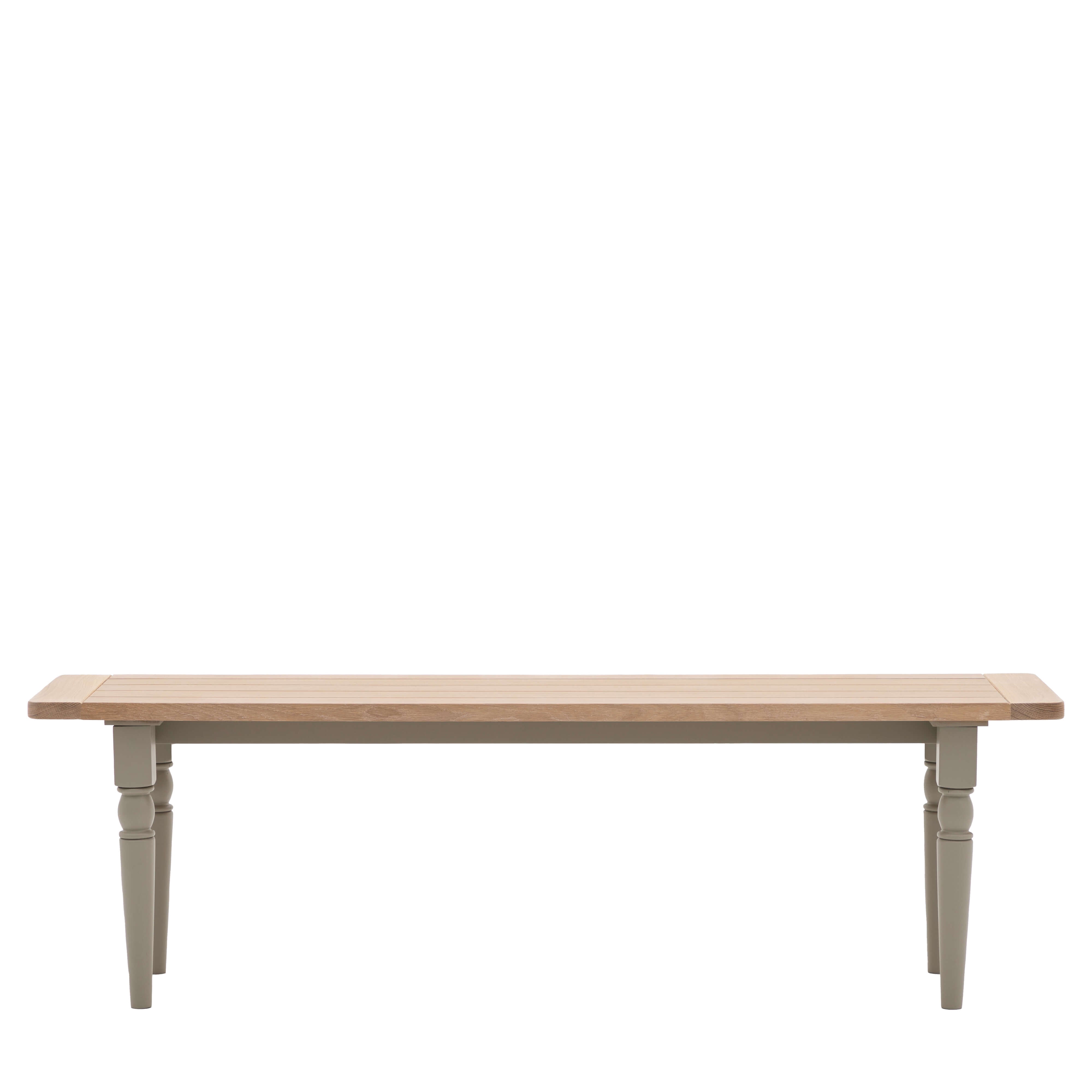 Newlyn Dining Bench Prairie 1500x380x450mm - WowCornwall