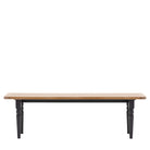 Newlyn Dining Bench Meteor 1500x380x450mm - WowCornwall