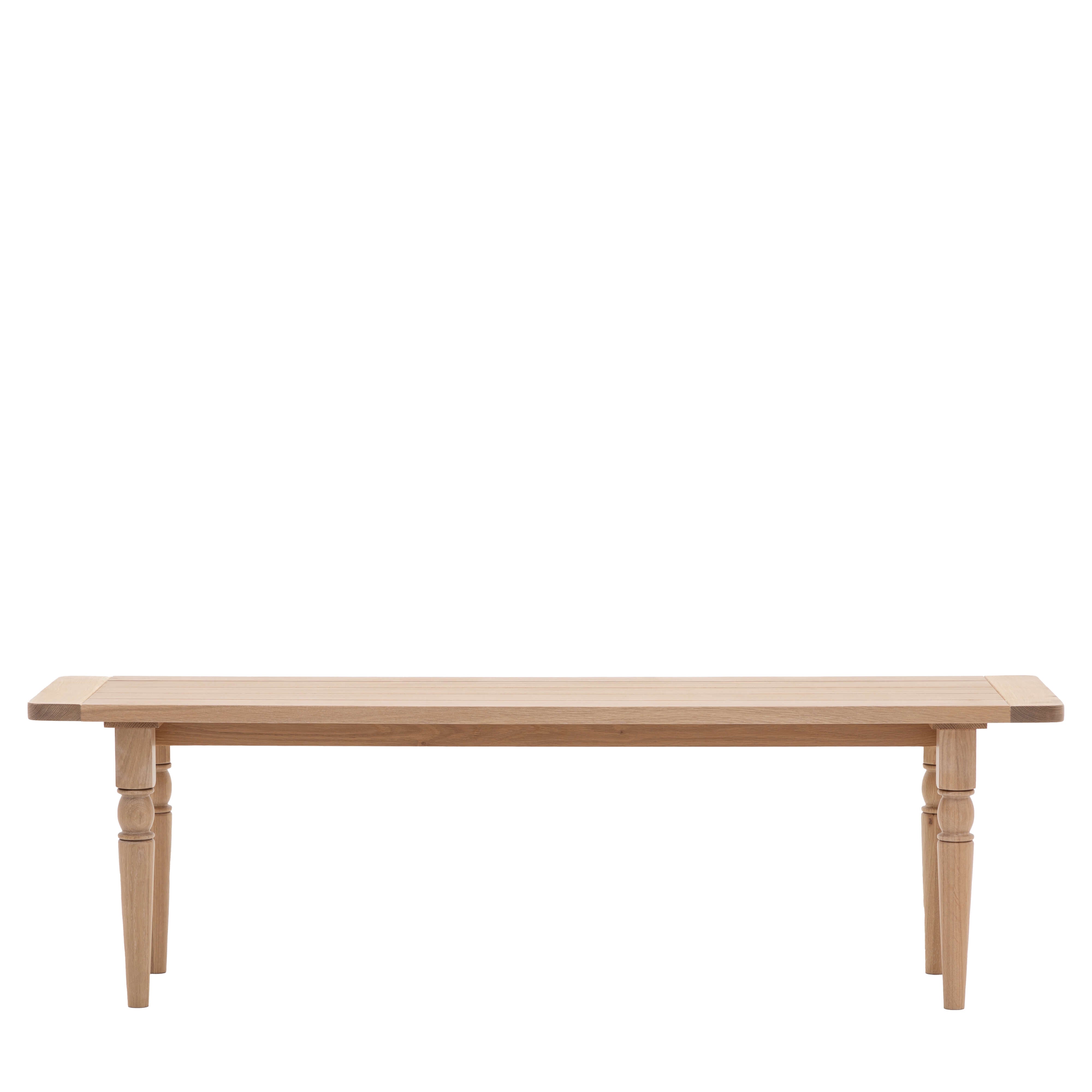 Newlyn Dining Bench 1500x380x450mm - WowCornwall