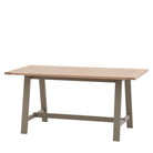 Newlyn Trestle Table Prairie 1600x800x750mm - WowCornwall