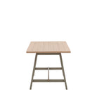 Newlyn Trestle Table Prairie 1600x800x750mm - WowCornwall