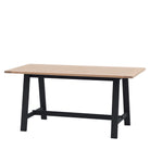 Newlyn Trestle Table Meteor 1600x800x750mm - WowCornwall