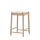 Newlyn Rope Stool 400x350x675mm - WowCornwall