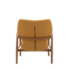 Jensen Armchair Ochre 730x740x850mm - WowCornwall