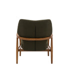 Jensen Armchair Green 730x740x850mm - WowCornwall